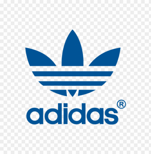 adidas trefoil logo vector for free download Transparent PNG Isolated Object with Detail