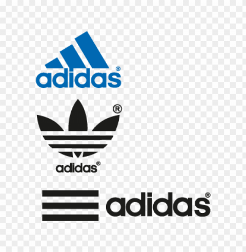 adidas vector logo Clear PNG pictures free