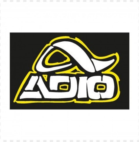 adio clothing logo vector Isolated Design Element in Clear Transparent PNG