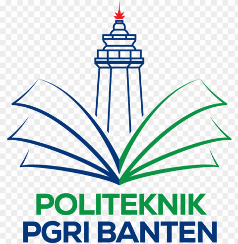 admin poltek banten - logo politeknik pgri bante Isolated Object with Transparent Background in PNG