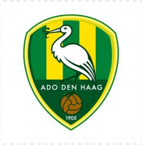 ado den haag logo vector PNG no background free