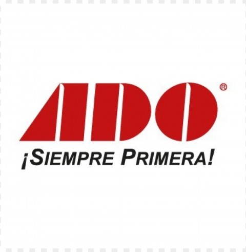 ado siempre primera logo vector PNG Graphic Isolated on Clear Background Detail