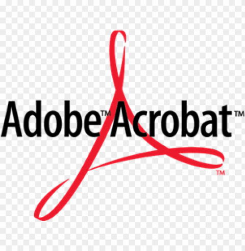 adobe acrobat reader logo Transparent PNG Object Isolation