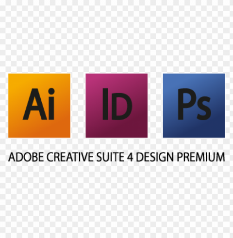 adobe creative suite 4 vector logo download free Clear Background Isolated PNG Graphic