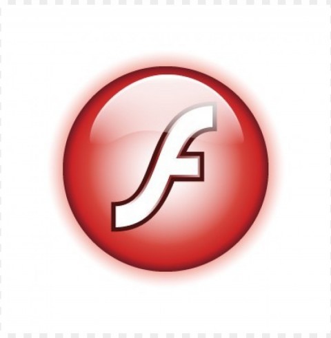 adobe flash 8 logo vector Isolated Character on Transparent PNG