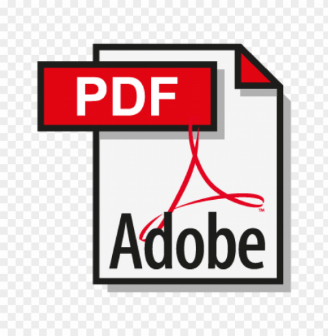 adobe pdf reference vector logo free Transparent background PNG photos