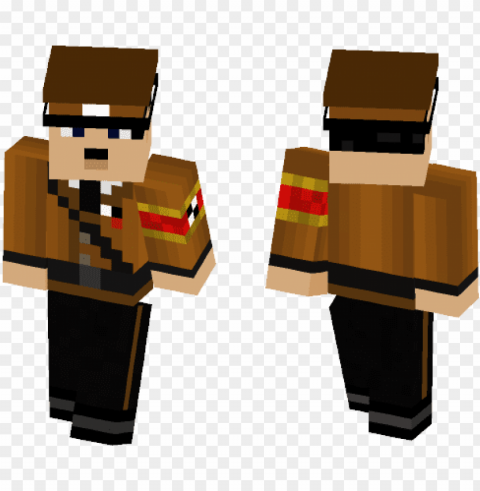 adolf hitler - minecraft skin adolf hitler PNG with clear background set PNG transparent with Clear Background ID fd83d6d2