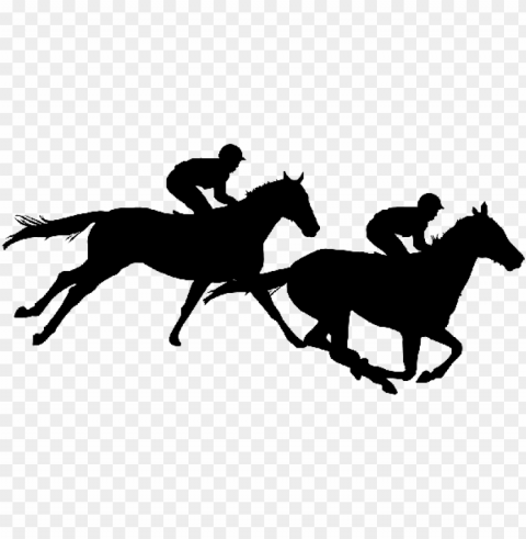 adults race night - horse race vector art free PNG clear images