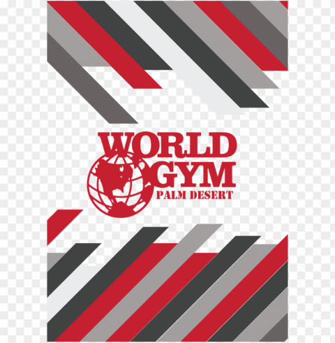 advertisement design by vinviin for world gym of palm Transparent PNG Isolated Subject
