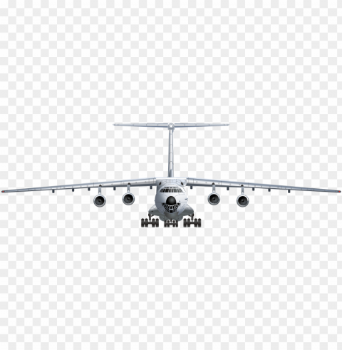 aeroplane front view vector Isolated PNG Item in HighResolution