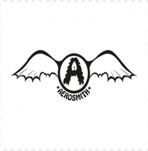aerosmith record logo vector PNG Image Isolated with High Clarity