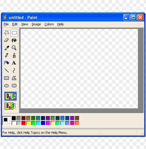 aesthetic clipart computer - paint windows Transparent PNG Isolated Element with Clarity