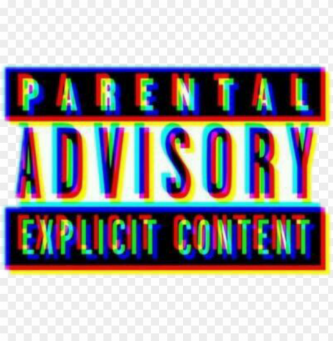 aesthetic glitch - parental advisory glitch Transparent PNG images for printing PNG transparent with Clear Background ID 868c3ad6
