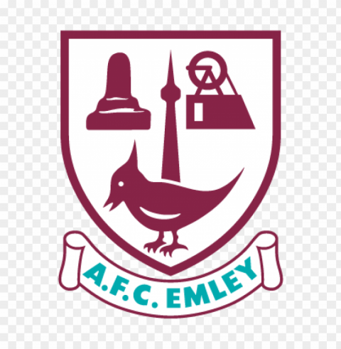 afc emley vector logo PNG with no background required