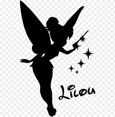 afficher l' d'origine - tinkerbell silhouette PNG Image with Transparent Isolation PNG transparent with Clear Background ID 47ecd492