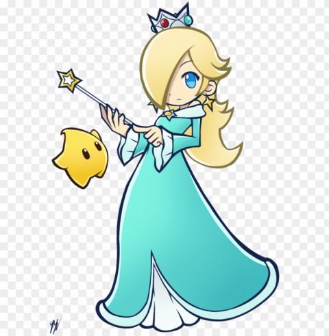after making the princess daisy i felt the - puyo puyo art style Isolated Artwork on Clear Background PNG
