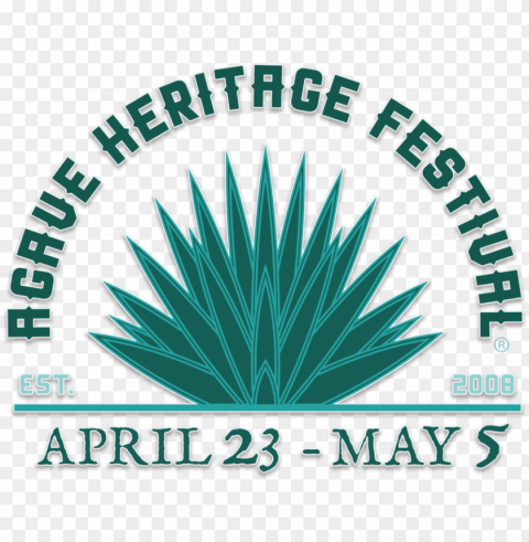agave heritage festival logo - label Isolated PNG Image with Transparent Background
