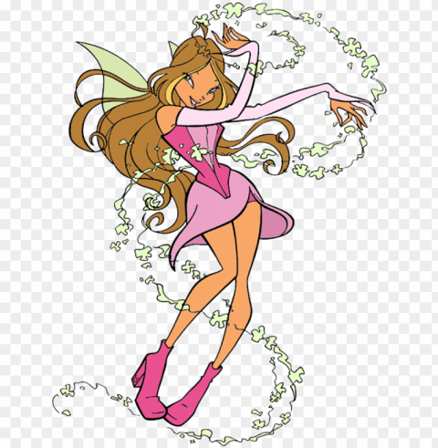 age 1 page - winx club flora Free PNG images with clear backdrop