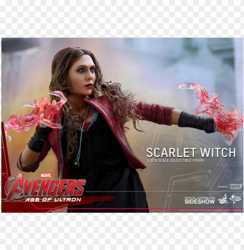 age of ultron - hot toys 16 scale scarlet witch avengers age of ultro PNG picture PNG transparent with Clear Background ID d83d929a