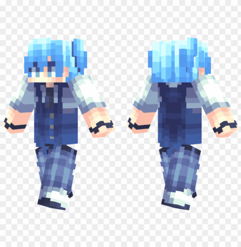 agisa shiota - anime minecraft skins Isolated Graphic on Clear Background PNG PNG transparent with Clear Background ID 887e06b5