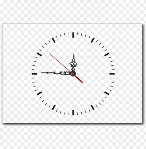 aguja reloj - clock PNG with isolated background
