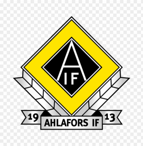 ahlafors if vector logo Clear Background PNG Isolated Element Detail