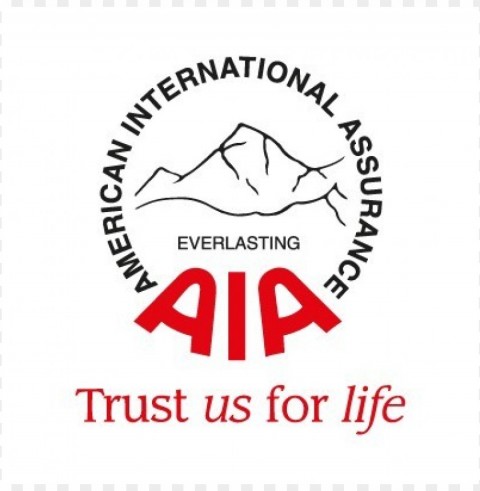 aia insurance logo vector Isolated Subject on HighResolution Transparent PNG