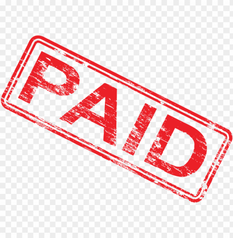 aid in full stamp - paid stamp image Isolated Item in HighQuality Transparent PNG