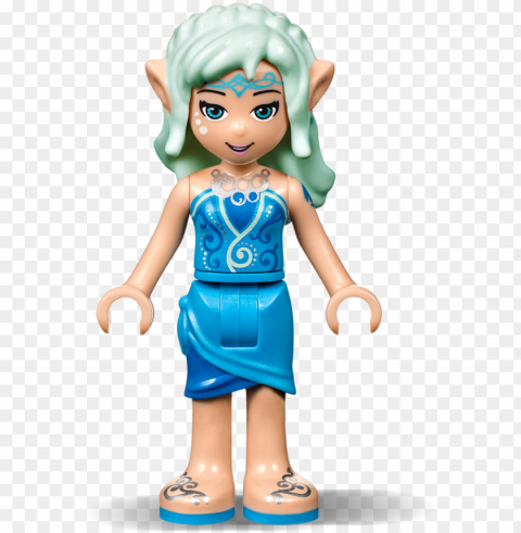 aida the water elf - lego 41181 naida's gondola and the goblin thief buildi PNG images with no background essential