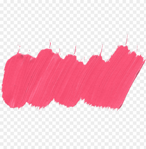 aint brush stroke download - paint brush pink Transparent Background PNG Isolated Item