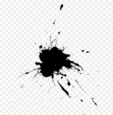 Aint Splatter Splash - Ink Drip PNG With Alpha Channel For Download