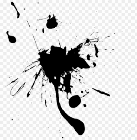 Aint Splatter Splash Ink Drop Splatt - Splatter Drip Transparent Background Isolated PNG Design Element