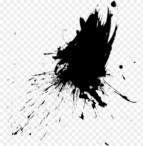 aint splatter splash ink drop splattered drip silhoue - bird poop splatter PNG transparent pictures for editing PNG transparent with Clear Background ID 8aea20b7