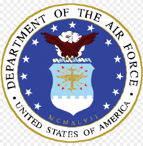 air force logo - department of the air force sv Isolated Element with Transparent PNG Background