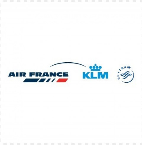 air france klm logo vector PNG no watermark