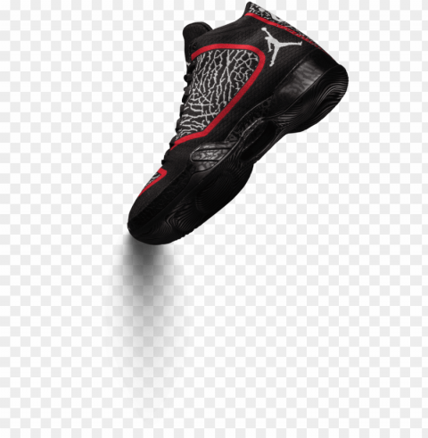 air jordan - air jordan 29 - 11 shoes black white 695515 023 PNG with transparent overlay