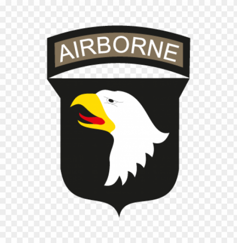 airborne us army vector logo free download PNG graphics with clear alpha channel
