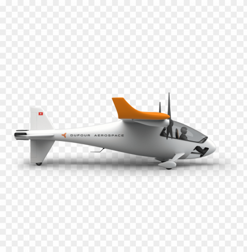 aircraft Isolated Artwork on Clear Background PNG