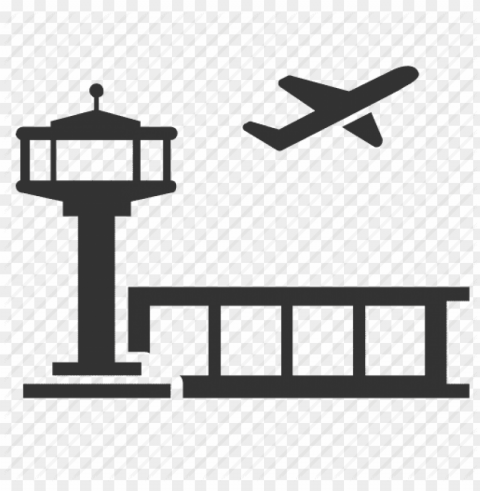 airport PNG with transparent background for free