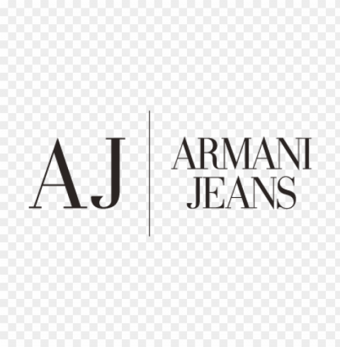 aj armani jeans vector logo PNG files with clear background bulk download