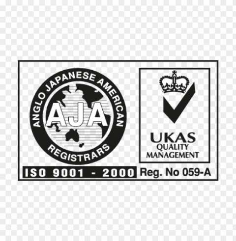 aja iso 9001 2000 vector logo download Clear PNG graphics free