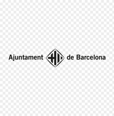 ajuntament de barcelona vector logo free PNG Image Isolated on Transparent Backdrop