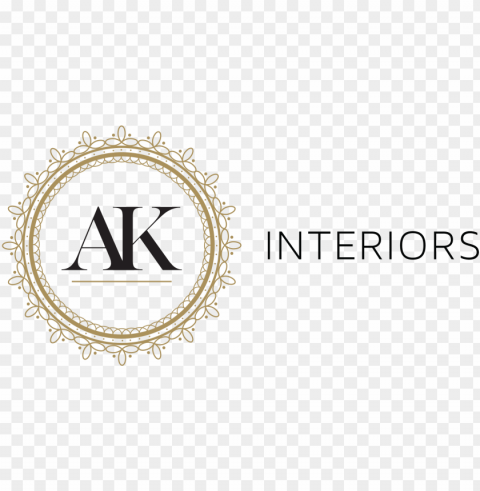 ak interiors is a lancaster-based interior design studio - circle Transparent Background PNG Isolated Illustration