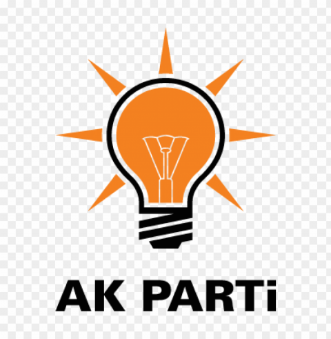 ak parti logo vector Isolated Graphic with Clear Background PNG