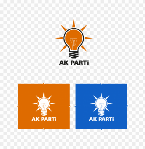 ak parti orjinal vector logo free download PNG transparent graphics bundle