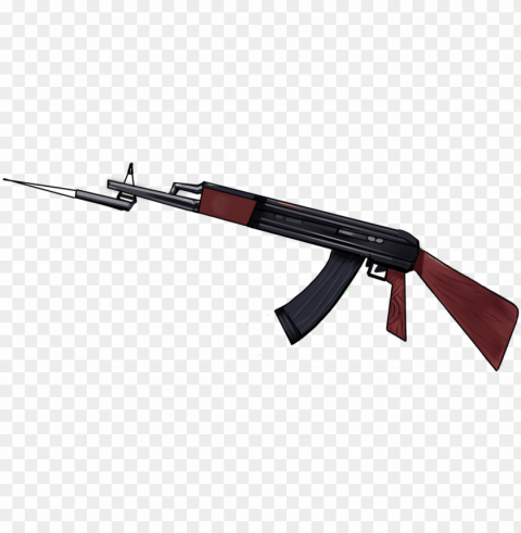 ak และ psd - assault rifle Transparent Background PNG Isolated Icon PNG transparent with Clear Background ID ea371855