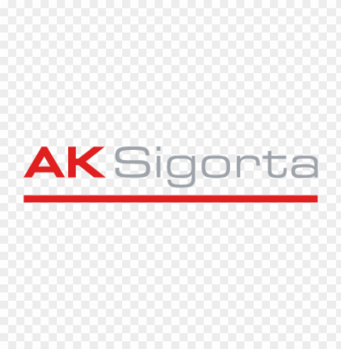 ak sigorta vector logo download free Clean Background Isolated PNG Art