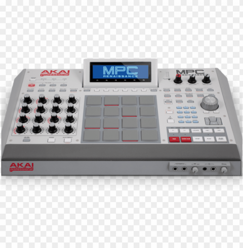 akai mpc renaissance drum machine 77102099 - mpc sampler Clear Background PNG Isolated Graphic