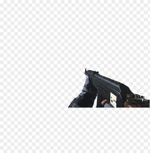akm - firearm Isolated Graphic on Clear Transparent PNG