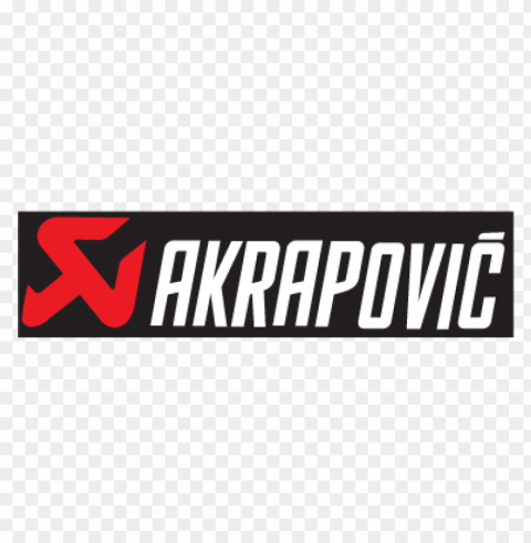 akrapovic logo vector PNG Graphic Isolated on Transparent Background